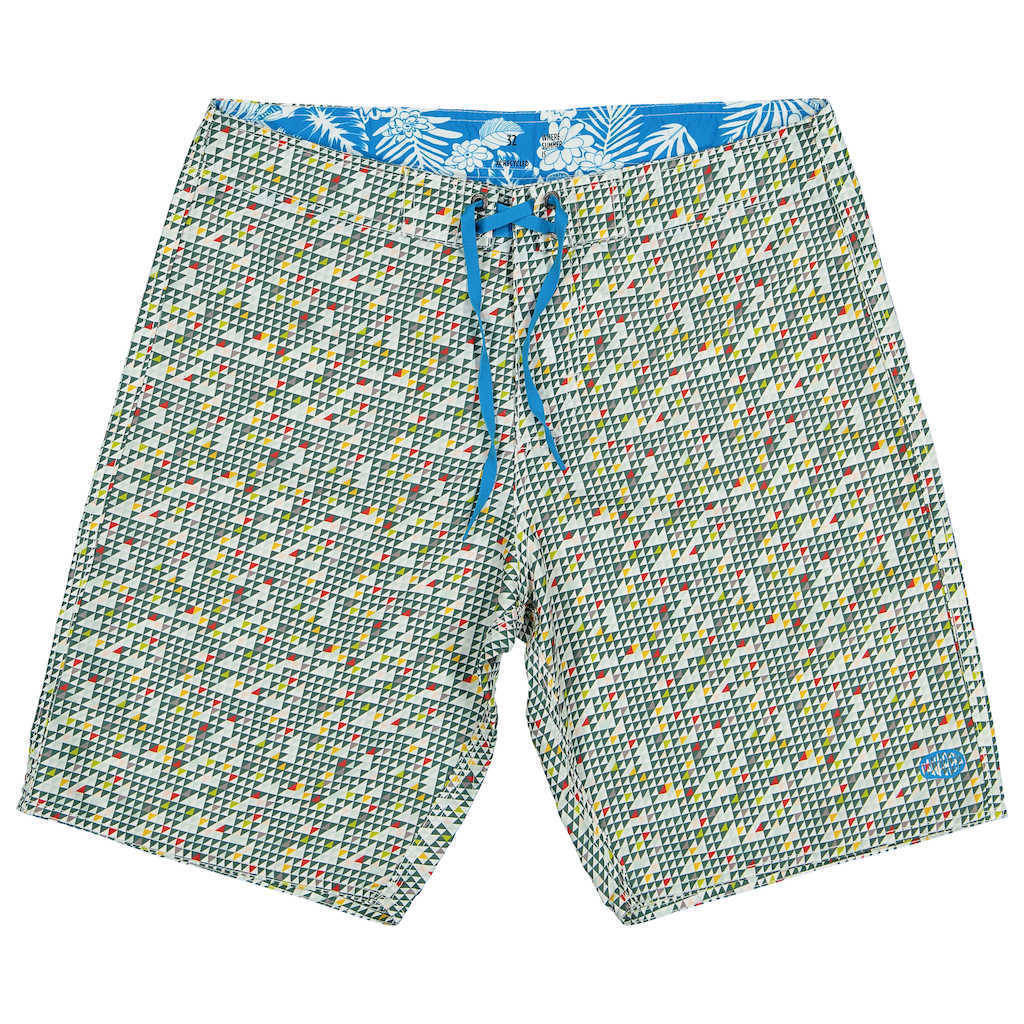 AMADO Boardshorts | Green 100% Recycled Fabric, Quick Dry Lining Free