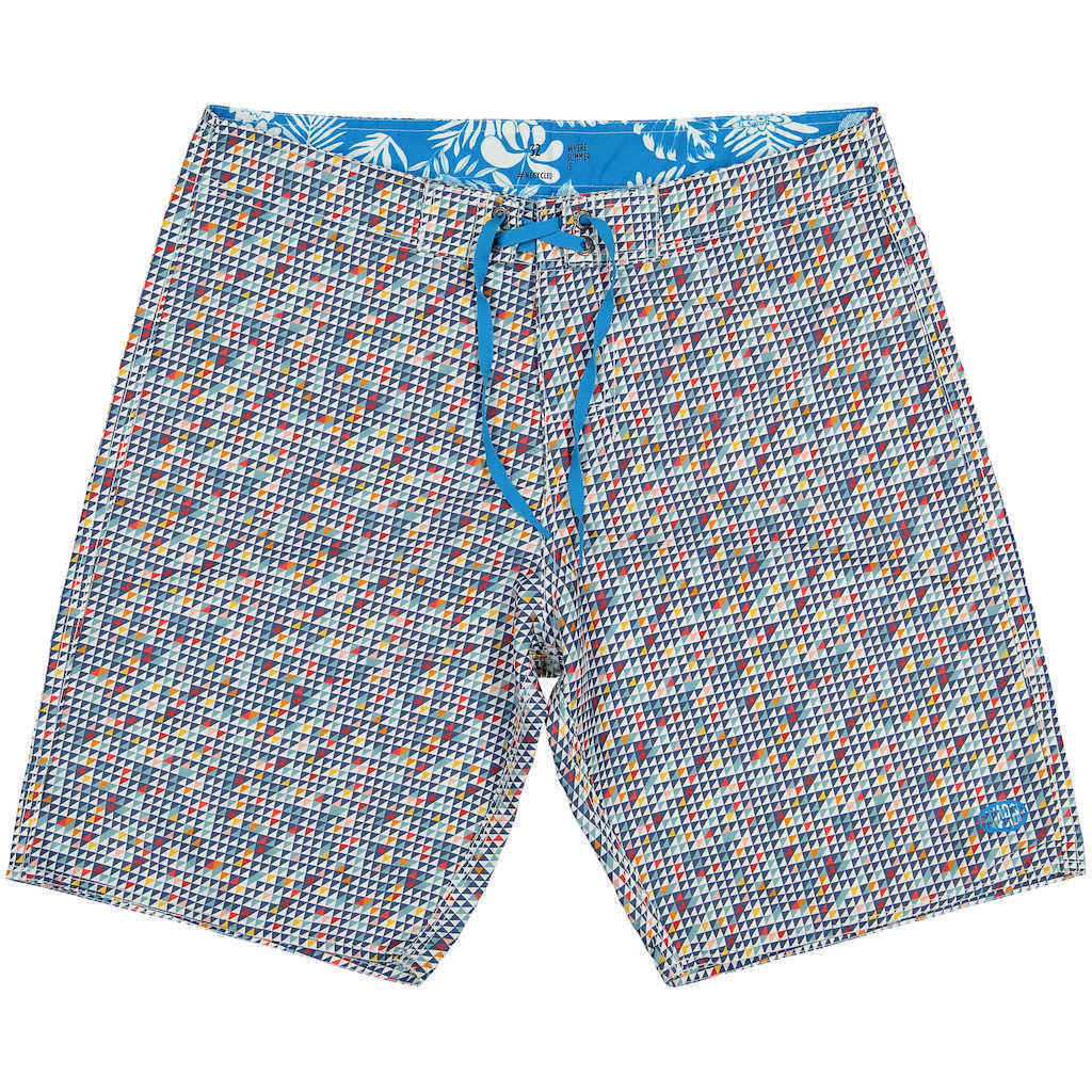 AMADO Boardshorts | Blue 100% Recycled Fabric, Quick Dry Lining Free