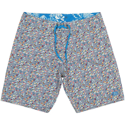 AMADO Boardshorts | Blue 100% Recycled Fabric, Quick Dry Lining Free