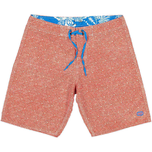 RAILAY Boardshorts |  Orange 100% Recycled Fabric, Quick Dry Lining Free