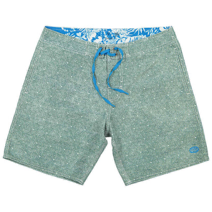 SAIREE Beach Shorts | Green, Lining Free 100% Eco-Recycled Swim Trunks