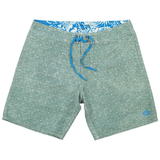 SAIREE Beach Shorts | Green, Lining Free 100% Eco-Recycled Swim Trunks