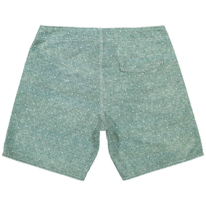 SAIREE Beach Shorts | Green, Lining Free 100% Eco-Recycled Swim Trunks