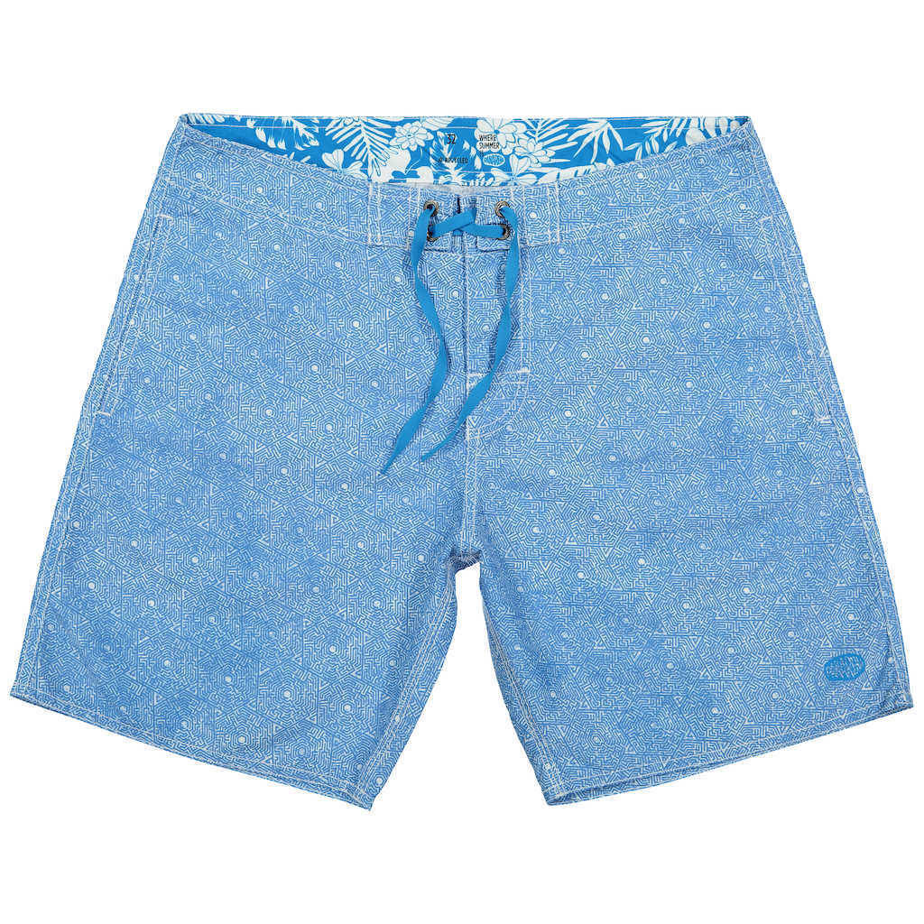 SAIREE Beach Shorts | Blue