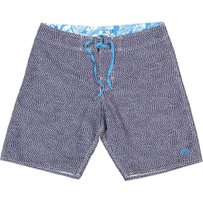 TROPEA Boardshorts | Navy, White 100% Recycled Sustainable Surf Trunks