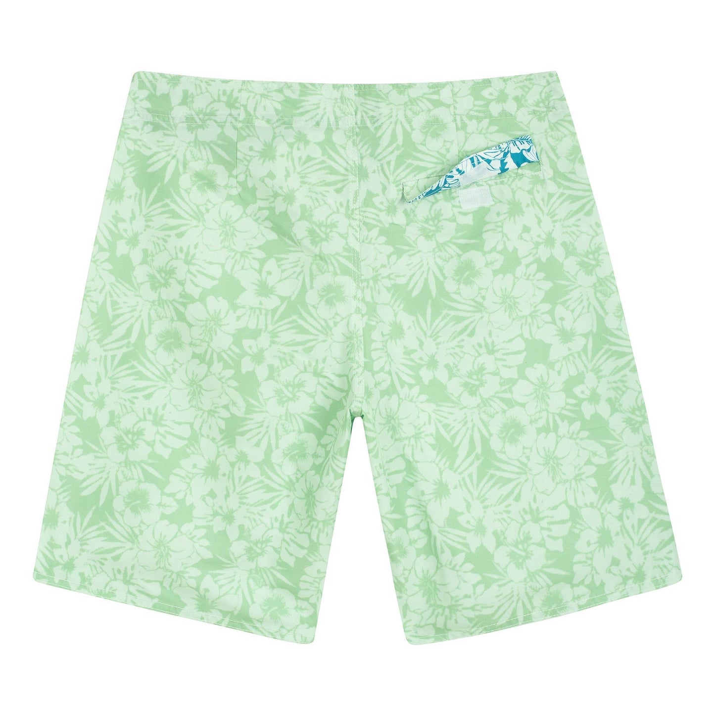 MAKENA Boardshorts | Light Green, 100% Recycled Eco-Friendly Surf Trunks