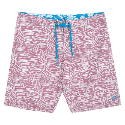 BINGIN Boardshorts | Pink 100% Recycled Fabric Eco-Friendly Surf Trunks