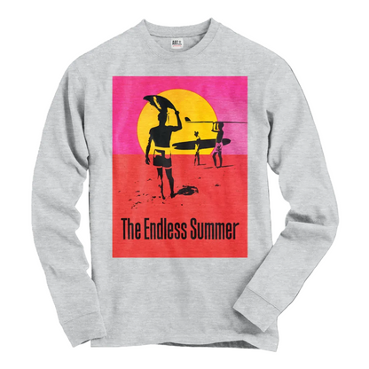 The Endless Summer 1966 Surf Classic, Long Sleeve T-Shirt by Art-O-Rama