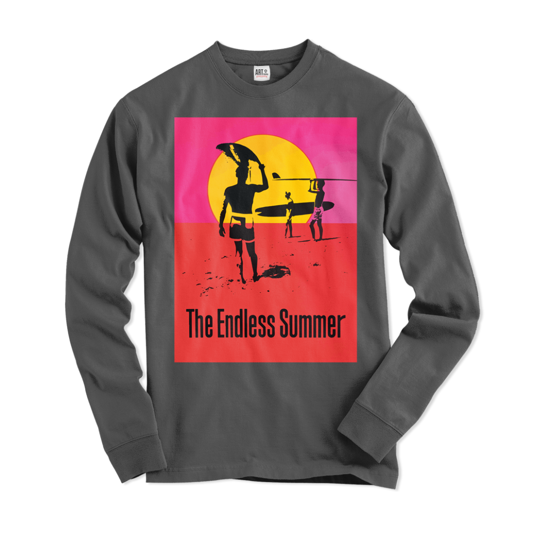The Endless Summer 1966 Surf Classic, Long Sleeve T-Shirt by Art-O-Rama