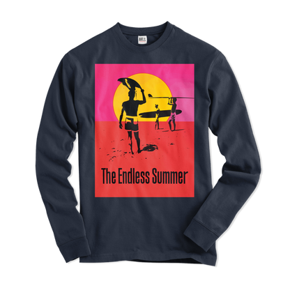 The Endless Summer 1966 Surf Classic, Long Sleeve T-Shirt by Art-O-Rama